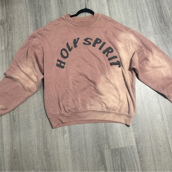 KANYE WEST Sunday Service (Holy Spirit) Crewneck Sweater Comfortable Casual Fit